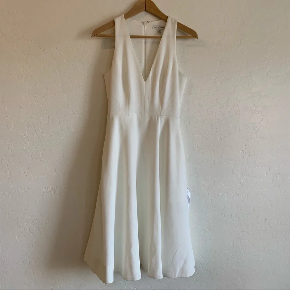 NEW Dress the Population Catalina Fit & Flare Cocktail Dress - Picture 2 of 11